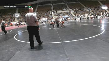 7A 126 lbs Cons. Round 2 - Konner Hartzog, Opelika Hs vs Chase Russaw, Dothan HS