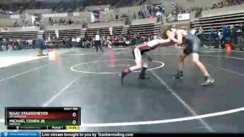 84 lbs Cons. Round 3 - Michael Cohen Jr, Wayzata vs Isaac Staggemeyer, No-Nonsense