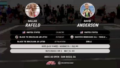 Dallas Rafeld vs David Anderson 2025 ADCC San Diego Open