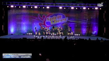 Cheer Factor - CHARMED [2026 L1 Senior Day 1] 2026 Spirit Cheer Grand Nationals