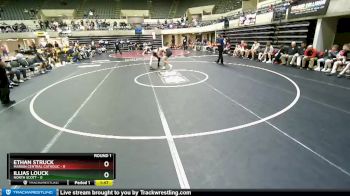 152 lbs Round 1 (4 Team) - Ethan Struck, Marian Central Catholic vs Illias Louck, North Scott