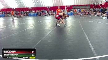 182-187 lbs Round 1 - DauTre Allen, Cumberland vs Shane Carlson, Brainerd Warriors