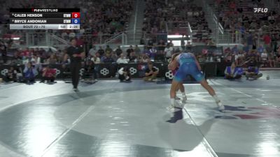 70 lbs Semis - Caleb Henson, SERTC/ Titan Mercury Wrestling Club (TMWC) vs Bryce Andonian, SERTC/ Titan Mercury Wrestling Club (TMWC)