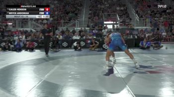 70 lbs Semis - Caleb Henson, SERTC/ Titan Mercury Wrestling Club (TMWC) vs Bryce Andonian, SERTC/ Titan Mercury Wrestling Club (TMWC)