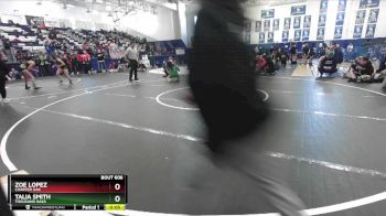 115 lbs 3rd Place Match - Zoe Lopez, Charter Oak vs Talia Smith, Thousand Oaks