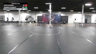 40 lbs Round 1 (6 Team) - Atlas Jackson, Bay Brawlers vs Kennedi Capriotti, Xtreme Team Grey