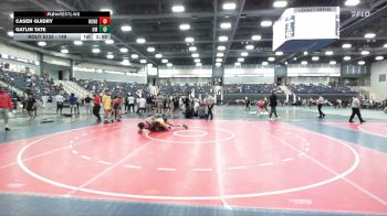 149 lbs Champ. Round 2 - Casen Guidry, Huntingdon vs Gatlin Tate, Montevallo