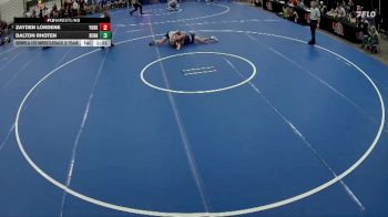 190 lbs Semis & 1st Wrestleback (8 Team) - Zayden Londene, York vs Dalton Rhoten, Bennington