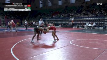 184 lbs Round Of 16 - Shane Cartagena-Walsh, Rutgers vs Cory Thomas, Michigan State