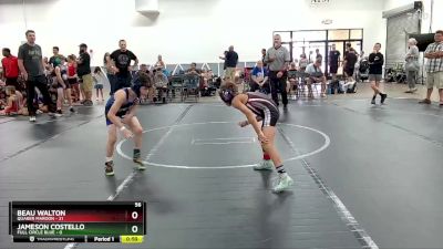 56 lbs Round 5 (6 Team) - Jameson Costello, Full Circle Blue vs Beau Walton, Quaker Maroon