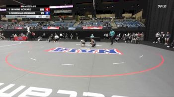 117 lbs Semifinal - 1 Christianah Ogunsanya, William Penn vs 5 Jasmine Howard, Southern Oregon
