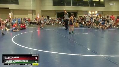 80 lbs Round 4 (8 Team) - Maddox Westenbarger, Blackman WC vs Elliott Harris, Elevate WC