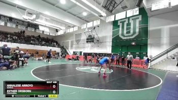 145 lbs Cons. Round 3 - Esther Orsborn, Chaparral vs Annalese Arroyo, Norco