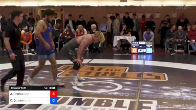 86 kg Semifinal - Brayden Thompson, Illinois vs Arman Avagyan, Armenia