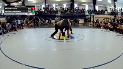 285 lbs Semis & 3rd Wb (16 Team) - Bryson Demooney, Troup vs Keith Walker, West Laurens