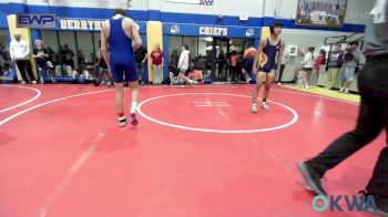 119 lbs Consolation - Carson Voss, Berryhill Wrestling Club vs Michael Hatlang, Team Tulsa Wrestling Club