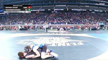 D1-150 lbs Cons. Round 2 - Alexander Buskirk, Detroit Catholic Central HS vs Anthony Najjar, Bloomfield Hills HS