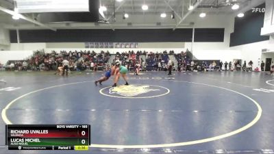 165 lbs Cons. Round 2 - Lucas Michel, Aliso Niguel vs Richard Uvalles, Valencia