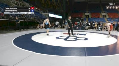 138 lbs Cons. Rd Of 64 - Levi Dicksion, OK vs Odin Anschutz, NE