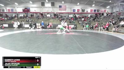 149 lbs Champ. Round 3 - Jalen Spuhler, Wisconsin-Parkside vs Garrett Lyons, Central Missouri