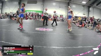 182 lbs Quarterfinal - Gailan Wilds, Reservoir Dogs vs Kaleb Jones, Storm
