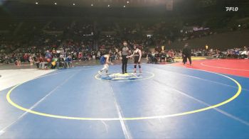 6A Boys 113 lbs Quarterfinal - Hezekiah Worthington, Newberg Boys vs Dayton Izenson, Beaverton Boys