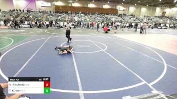54 lbs Round Of 32 - Nolan Bingham, Rocklin Rampage WC vs Taetem Kunze, Salem Elite MC