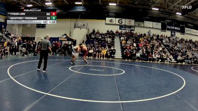 197 lbs Champ. Round 1 - Geoffrey Freeman, Upper Iowa vs Tyson Lien, Northern State