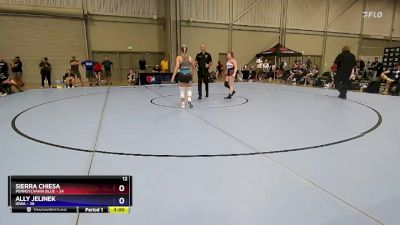 120 lbs Placement Matches (16 Team) - Sierra Chiesa, Pennsylvania Blue vs Ally Jelinek, Iowa