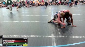 138 lbs Round 1 (4 Team) - Andrew Messner, U2 Upstate Uprising vs Zavious Brown, Eagles WC