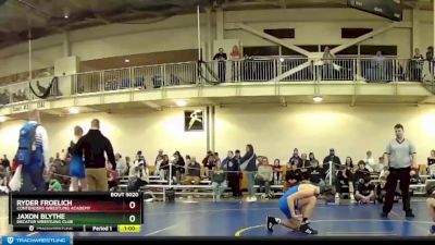 114 lbs Cons. Round 2 - Jaxon Blythe, Decatur Wrestling Club vs Ryder Froelich, Contenders Wrestling Academy