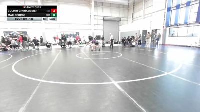 126 lbs Cons. Round 2 - Max George, Clearfield vs Colton Grunkemeier, Lehi