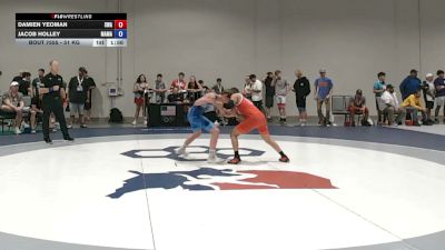 51 kg Cons. Sub-rd Of 16 - Damien Yeoman, Sebolt Wrestling Academy vs Jacob Holley, Massa's Maniacs