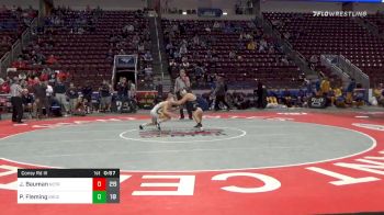 138 lbs Consolation - Joshua Bauman, Notre Dame Hs - Green Pond vs Parker Fleming, Brookville Area Hs