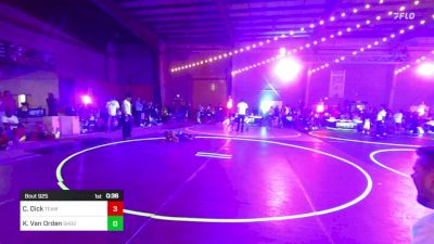 43 lbs Quarterfinal - Carson Dick, Team Grand Valley Elite vs Kolt Van Orden, Shootbox