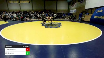 160 lbs Consi Of 16 #1 - Zane Gerlach, South Anchorage (AK) vs Maclain Culp, West Linn (OR)