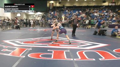 126 lbs Consi Of 32 #2 - Austin Carfley, PA vs Robert Ruscitti, IL