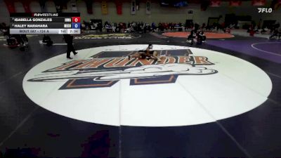124 A Cons. Round 4 - Haley Narahara, Menlo College vs Isabella Gonzales, Iowa