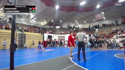 120 lbs Cons. Round 4 - Karlee Romer, Lakeland vs Grace Sharp, Carmel