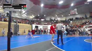 120 lbs Cons. Round 4 - Karlee Romer, Lakeland vs Grace Sharp, Carmel
