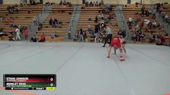 110 lbs 5th Place Match - Ethan Johnson, Alexandria Cardinals vs Berkley Dean, Lake Mills Youth Wrestling