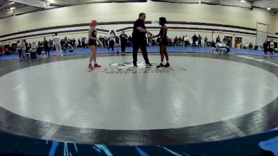 131 lbs 7th Place Match - Ava Capogna, East Stroudsburg University vs Akira Jones, Indiana Tech University