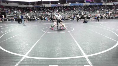 46 lbs Semifinal - Collins Schrimpf, Tri-Cap vs Atlas Fernandez, Derby WC