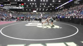 135 lbs Cons. Semi - Madalynn Fritschle, Wichita-Bishop Carroll Hs vs Ava Taylor, DeSoto Hs