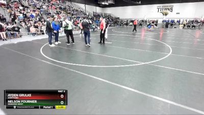 215 lbs Champ. Round 3 - Nelson Fournier, Oshkosh West vs Ayden Grulke, Hartford