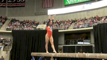Allie Riddle - Beam, Aurburn - 2018 Elevate the Stage - Huntsville (NCAA)