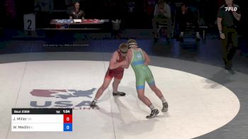 132 lbs Final - Jake Miller, Oklahoma vs Wyatt Medlin, Illinois