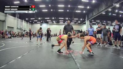 96 lbs Round 1 (8 Team) - Brady Genard, Mat Assassins vs Henry Johnson, Florida Rage