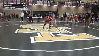 115 lbs Quarters - Gable Hemann, Immortal Athletics WC vs Cora Schut, Iowa