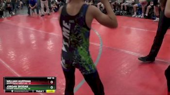 65 lbs Round 1 (8 Team) - Jordan Skodak, Dundee Wrestling (MI) vs William Huffman, Death Squad Wrest (IN)